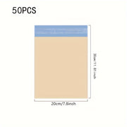 50 Express Packaging Bags, Thickness 4 Silk, Waterproof Plastic Bags, Express Envelope Storage Bags, Mailing Bags, Multi-Purpose Self-Adhesive Sealed Product Packaging Bags