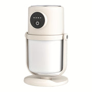 Humidifiers For Bedroom Cool Mist Humidifiers(Summer), Quiet Cool Mist Humidifier, Bedroom Bedside Humidifier, Desktop Air Diffuser, USB Powered, Adjustable Brightness Air Humidifier With Lighting, Suitable For Desks, Homes A