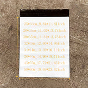 104-Pack 2mils White Poly Mailers - Thick Waterproof Shipping Envelopes, Large Size for Logistics & Packaging, Durable Clear Plastic with Black Sealing Strips, Poly Mailer Bags