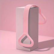 1pc ProFlex 8-Shaped Silicone Yoga Resistance Band - Universal Elastic Fitness Stretching Rope for Back, Waist, Arm Exercise - Ideal for Home, Gym, Outdoor Workouts