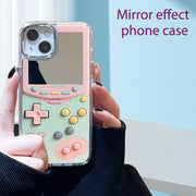 Fashion Mirror Phone Case, Suitable for iPhone 11/12/13/14/15/16/Pro/MaxX Series 2in 1 Mirror Phone Case, Makeup Mirror Phone Case