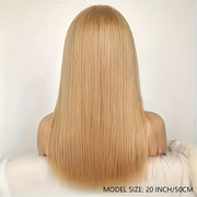 Wigs for Women Easter Hot Selling, Mother's Day Gift Honey Blonde Wig Human Hair 13x6 Lace Front Wigs Human Hair Straight HD Blonde Lace Front Wigs Human Hair 27# Colored Pre Plcuked with Baby Hair