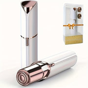 Facial Hair Remover For Women, Painless Hair Removal Device Portable Womens For Lip, Chin With USB Rechargeable, Rose Golden &Red &White