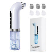 Rechargeable Pore Vacuum Cleaner, Electric Blackhead Remover, Water Circulation Facial Cleaning Tool, Deep Skin Pore Cleaning And Beauty Care, Digital Display, Pore Vacuum Cleaner, Ideal Gift For Christmas, Thanksgiving, New