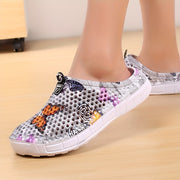 Women's Fashion Butterfly Pattern Hole Slippers, Summer Non-slip Beach Slippers for Koningsdag/King's Day