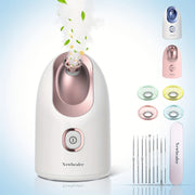 Portable Facial Steamer, Deep Hydrating And Moisturizing Spray, Hot Mist Facial Spa Humidifier, Face Hydration Device, Deep Moisturizing, Facial Skincare Sprayer, Easy And Convenient Spa Experience
