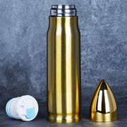 17oz Cool Tumbler for Men - Golden Insulated Cup with Leak-Proof Lid & Straw, Durable Outdoor-Ready Design - Unique Hunting, Birthday, Anniversary Gifts for Dad, Husband, Boyfriend (Him), Insulated Beverage Container | Giftwo
