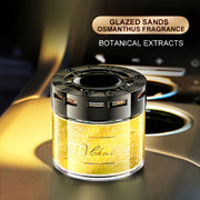 Car Cologne Jasmine High-End Car Interior Solid Balm Long Lasting Light Fragrance for Men, Car Air Freshener