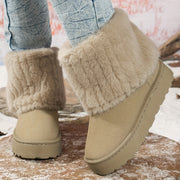 Warm and Comfortable Women's Snow Boots, Non-slip Ankle Boots Suitable for Winter Outdoor Activities