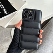 Multicolor Optonal Down Jacket Shaped Protective Anti-Fall Phone Case for Iphone 16/15/14/13/12/11 Plus/Pro/Pro Max/X/Xr/Xs Max/7/8, Gift for Easter Day, Christmas Halloween Deco, Gift for Girlfriend, Boyfriend, Friend Or You