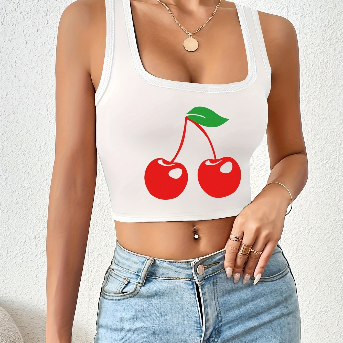 New Printed High-Retention Women's Fashion Vest