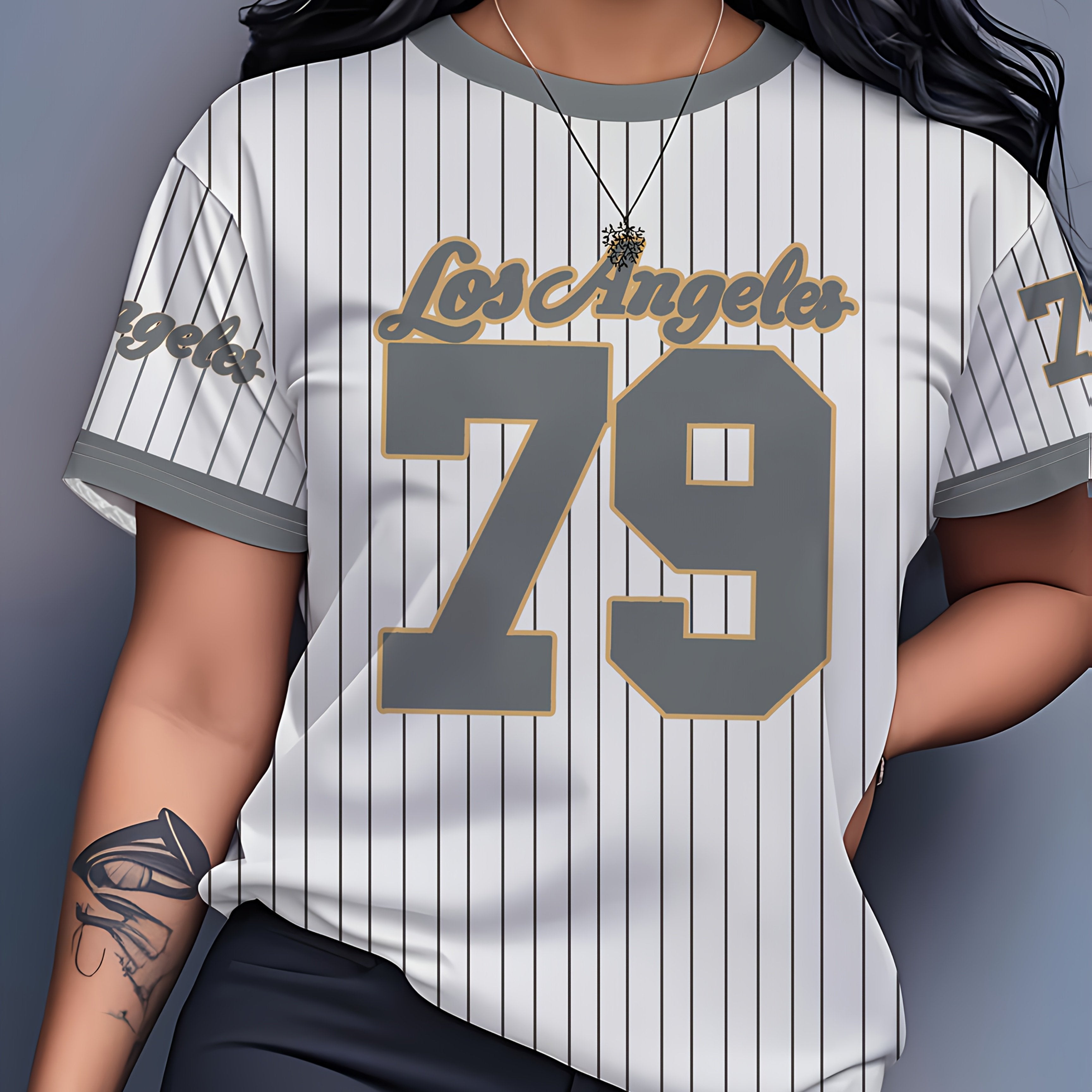 Women's Casual Short-Sleeve T-Shirt - All Over Print, Smooth Polyester Fabric, Machine Washable - Spring/Summer Essentials | Soft and Breathable | Micro Elasticity
