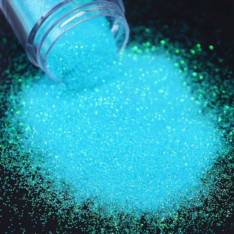 3pcs/Set Bottled Candy Colored Nail Glitter Summer Color 0.2Mm Fine Glitter Powder