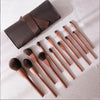 Black Walnut Makeup Brush Set Eye Shadow