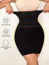Nadia Go High-Waist Tummy Control Skirt for Women - Elegant Black Mesh Overlay, Stretchy & Slimming Body Shaper with Natural Butt Lift, Hand Washable, Tummy Control Shapewear