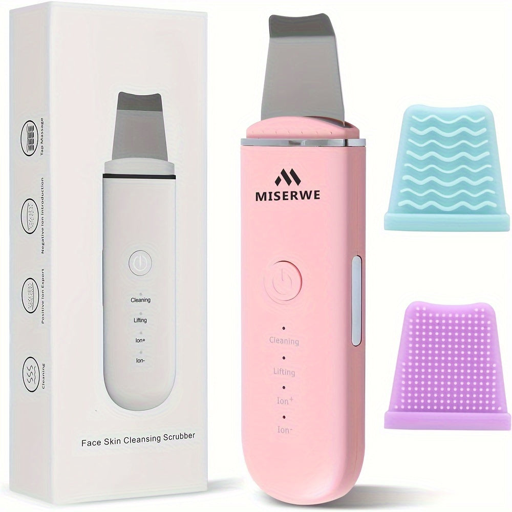 Light Beige Scrubber Facial Light Beige Scraper Deep Cleansing Pore Cleaner, Valentine's Day and New Year Gift, Best Valentine's Day Gift