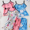 6pcs Women's Garter Shorts Set Sexy Pajamas