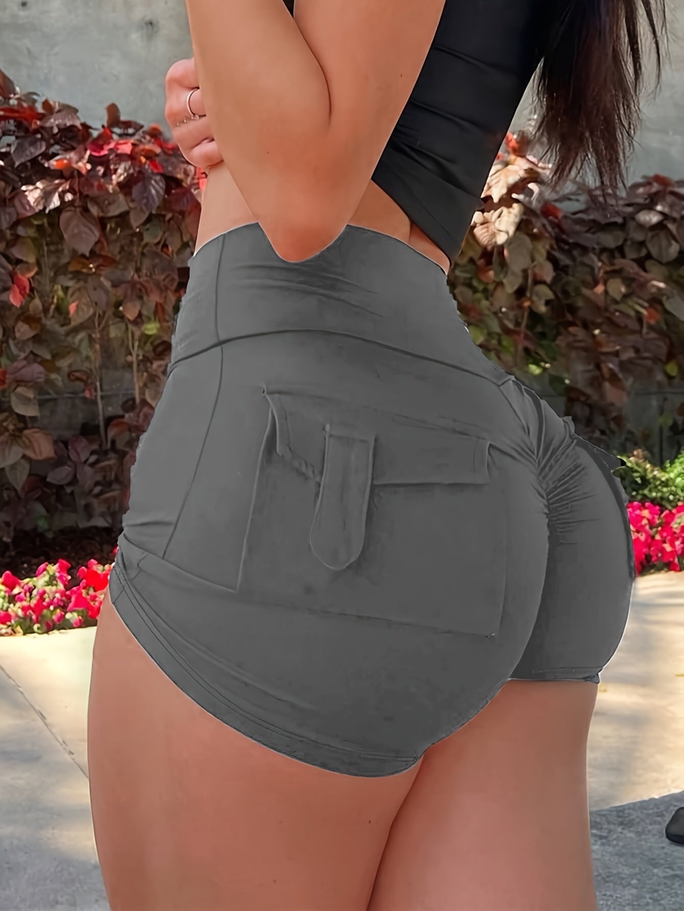 Y2K Style Sexy Ultra-Short Solid Color Women's Casual Shorts, Butt-Lifting Tight Pants for Spring And Summer
