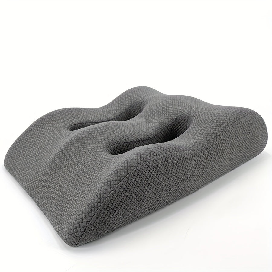 Ergonomic Leg Wedge Pillow for Post-Surgery & Injury Support, Breathable Design for & Improved Circulation, Removable Washable Cover, Mesh Fabric for Ventilation, Double Leg Elevation, Comfortable Rest &