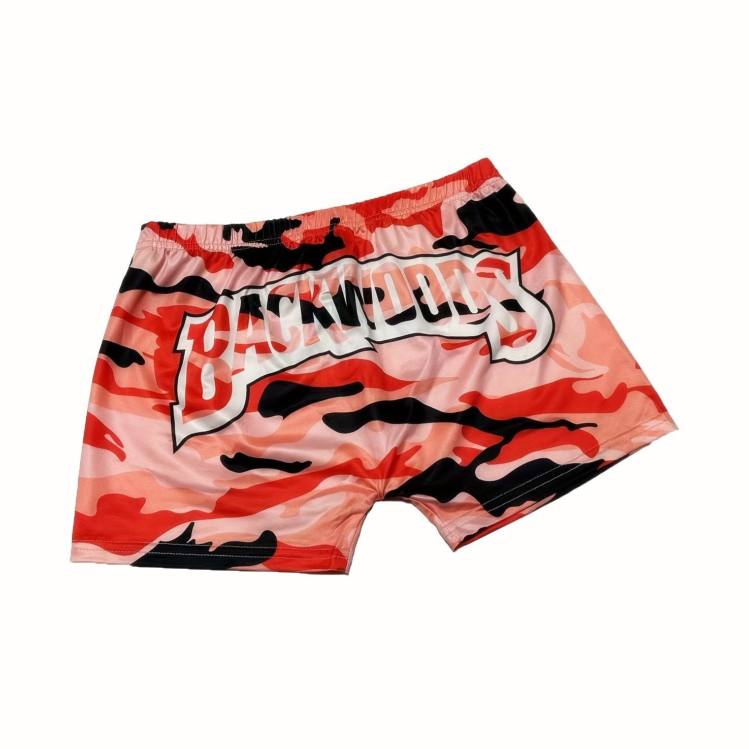Letter Print Lounge Bottoms, Comfy & Soft Elastic Waistband Shorts, Womens Loungewear & Sleepwear