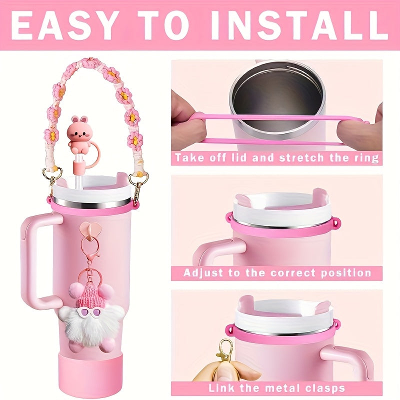 6pcs Bling Cup Accessories for 40oz & 30oz Tumbler
