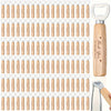 Wedding Bar Waiter Bottle Opener Bulk Wooden Wine Opener Thank You for Celebrating with Us Engraved Gift Suitable for Guests Wedding Birthday Party Baby Baptism Graduation Souvenir(100pcs)