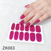 Glitter Nail Art Sticker Waterproof Full Stickers For Girls Women Sweet Cute DIY Nail Stickers Nail Accessories