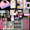 Acrylic Nail Kit With Drill And U V Light Full Nail Kit Set Professional Nail Starter Kit For Beginners Acrylic With Everything