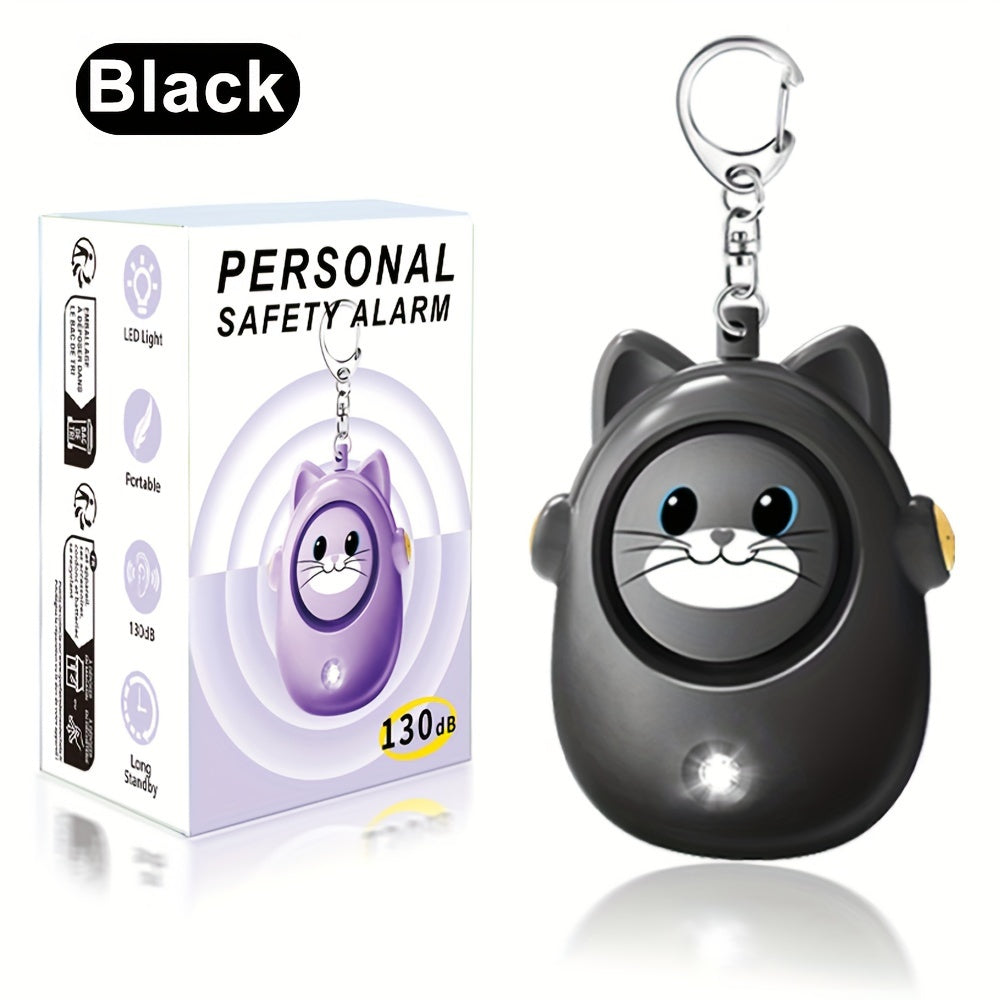 1pc Personal Safety Alarm For Women, 130 DB Loud Self Siren With LED Strobe Light, Personal Security Safe Device, Alarms For Women Elderly