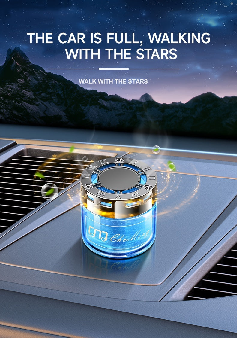 Car Cologne Jasmine High-End Car Interior Solid Balm Long Lasting Light Fragrance for Men, Car Air Freshener