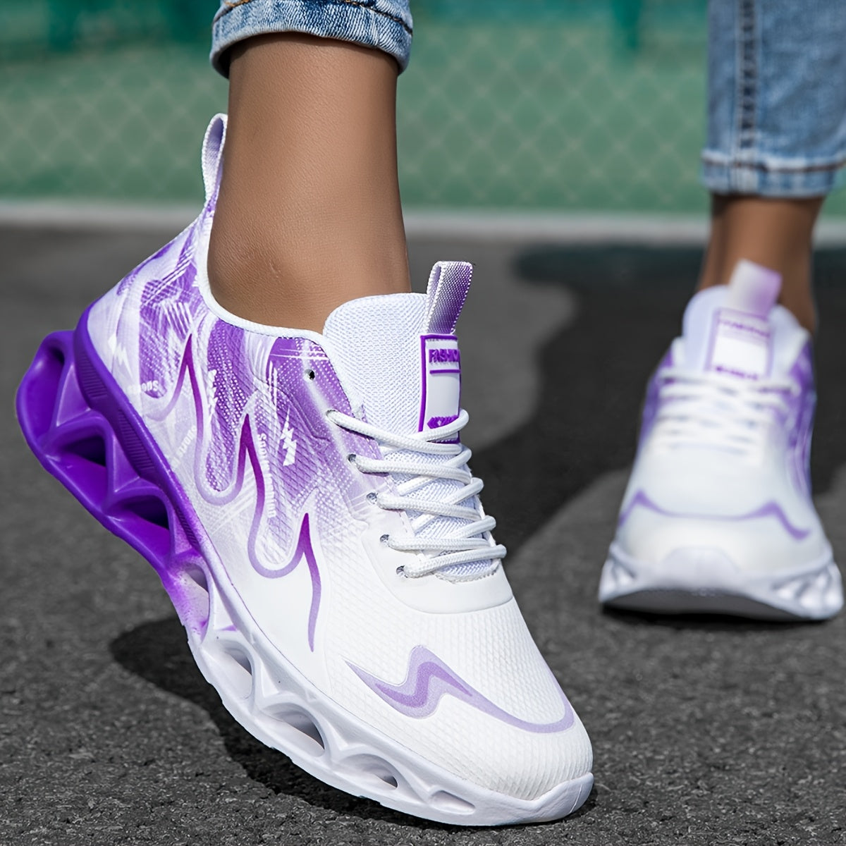 Women's Breathable Mesh Sneakers – Lightweight Walking Shoes with EVA Sole, Soft Fabric Upper, Stabilizing Support, All-Season Casual Footwear
