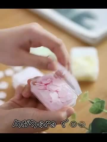1000pcs Clean Petals Perfume Disposable Hand Hand Rose Mat Soap Flakes Family Travel Lavender Paper Soap Care Sheet