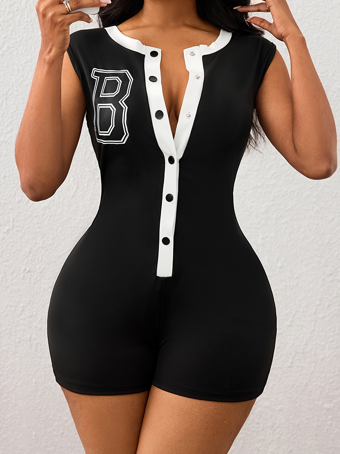 Sleeveless Women'S Casual Catsuit Women