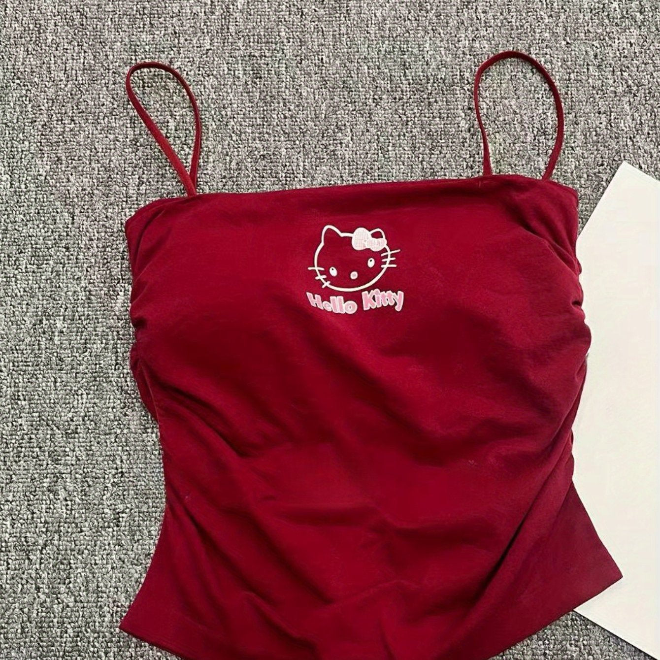 [Cute Sanrio Camisole] Sanrio Cute Camisole - Sexy Valentine's Day Tank Top That Fits Snugly And Flatters The Waist, Perfect Loungewear, an Ideal Gift for a Good Friend