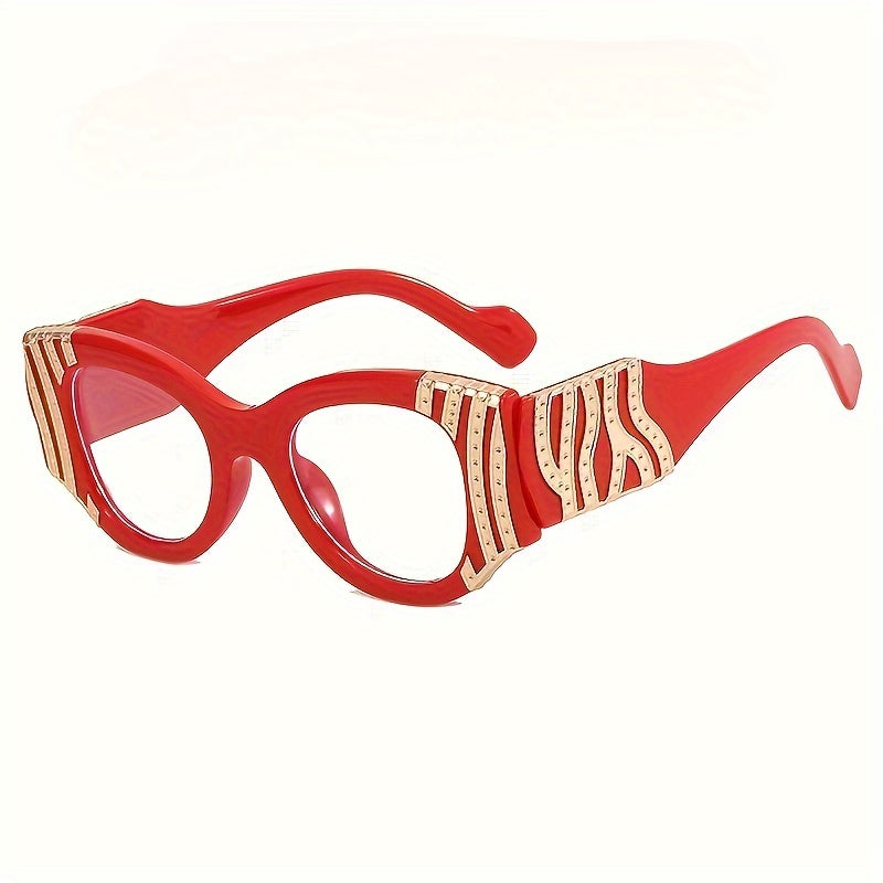 High-value Trendy Jinli Decorated Sunglasses Internet Celebrity Fashion Trend High-end Concave Shape Photo Sunscreen Sunglasses Ins