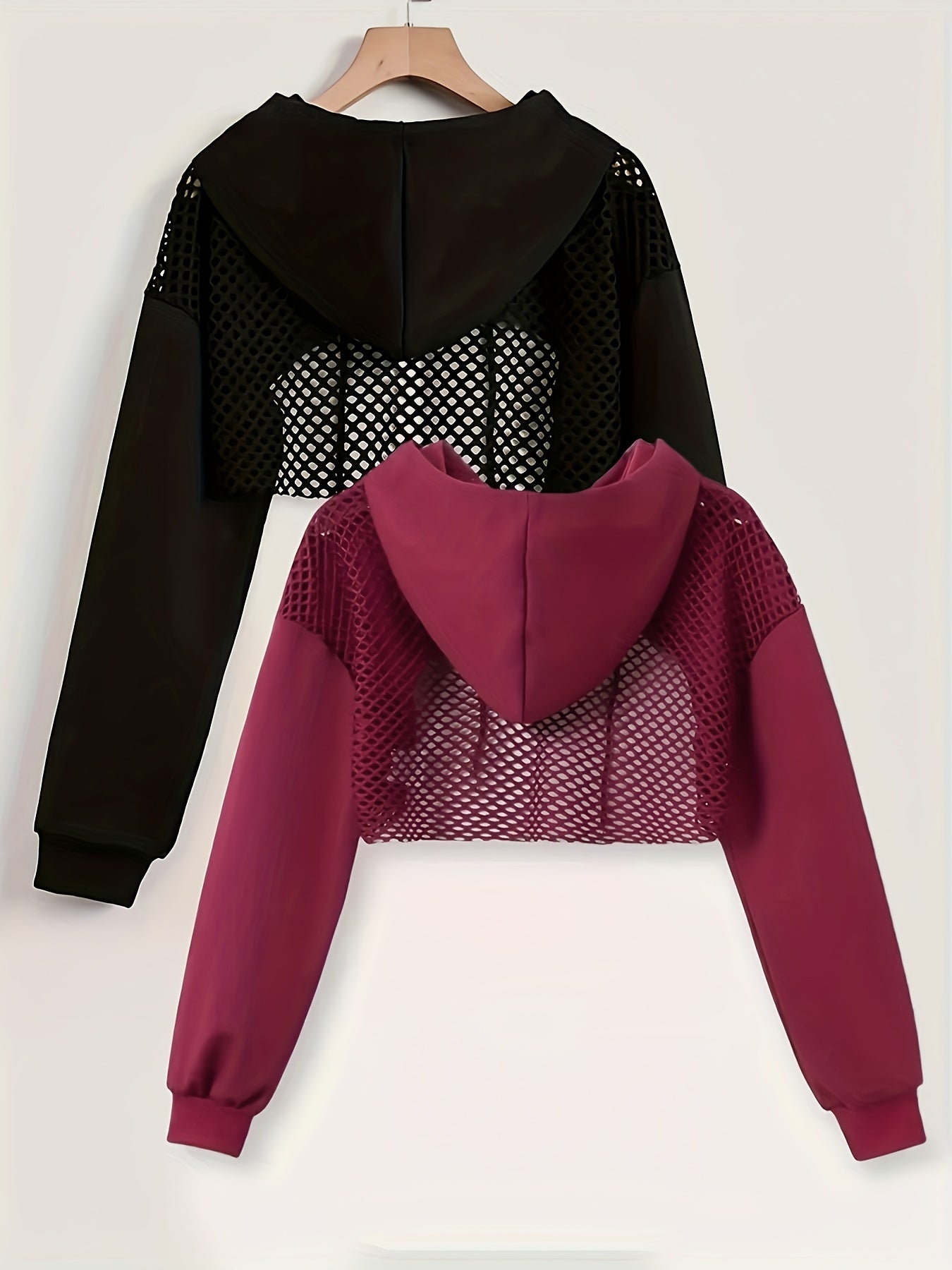 2pcs Y2K Solid Color American Style Hoodie for Women Sweet and Sexy Fashionable Top for Women Spring/Summer/Autumn 2023 New Salt Style Street Sports Casual Jacket