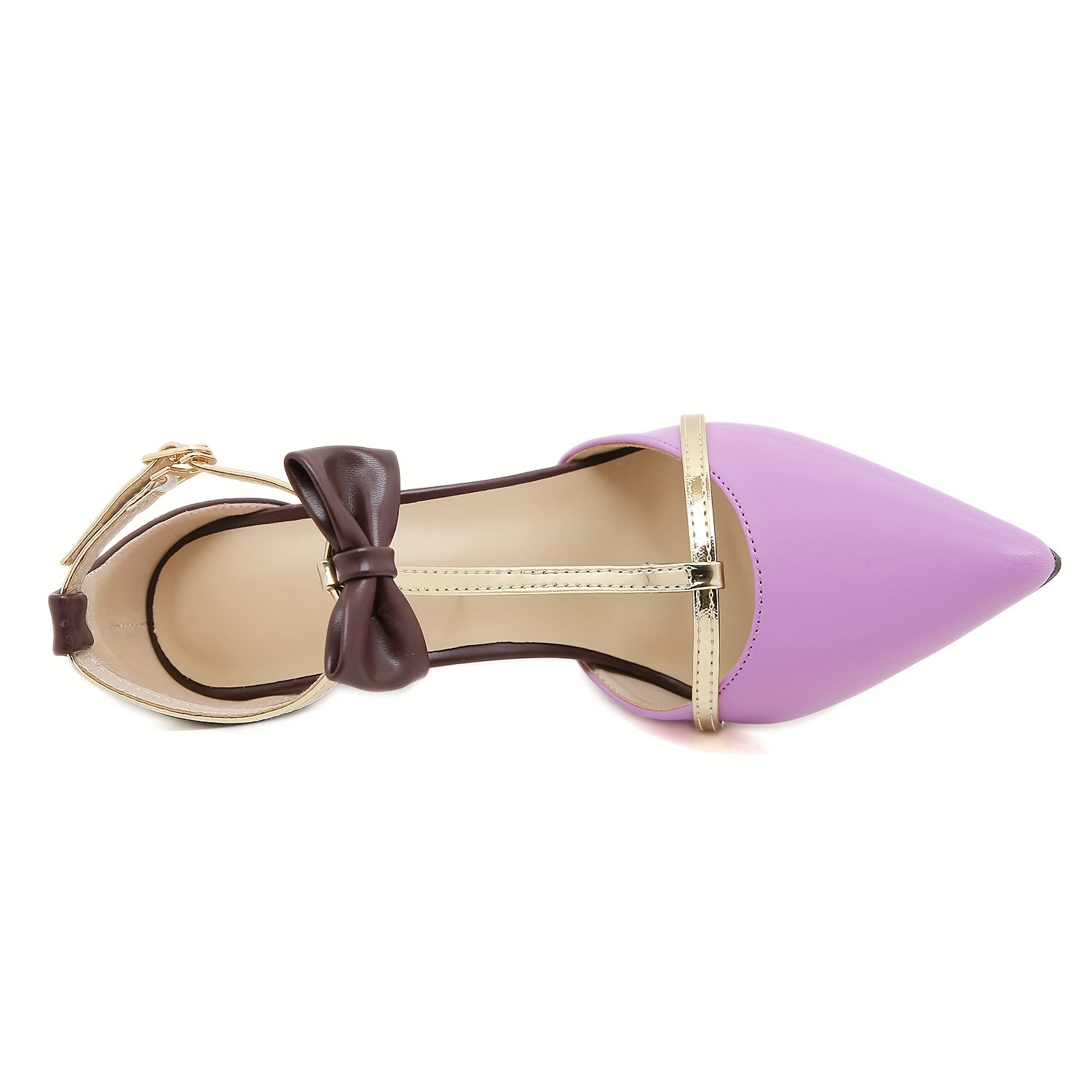 Elegant Bow-Knot Stiletto Heel Sandals for Women, Pointed Toe, Hook-and-Loop Closure, Rubber Sole, Man-Made Upper, with All-Season Versatile for Wedding and Formal Events, Huizhou-Origin