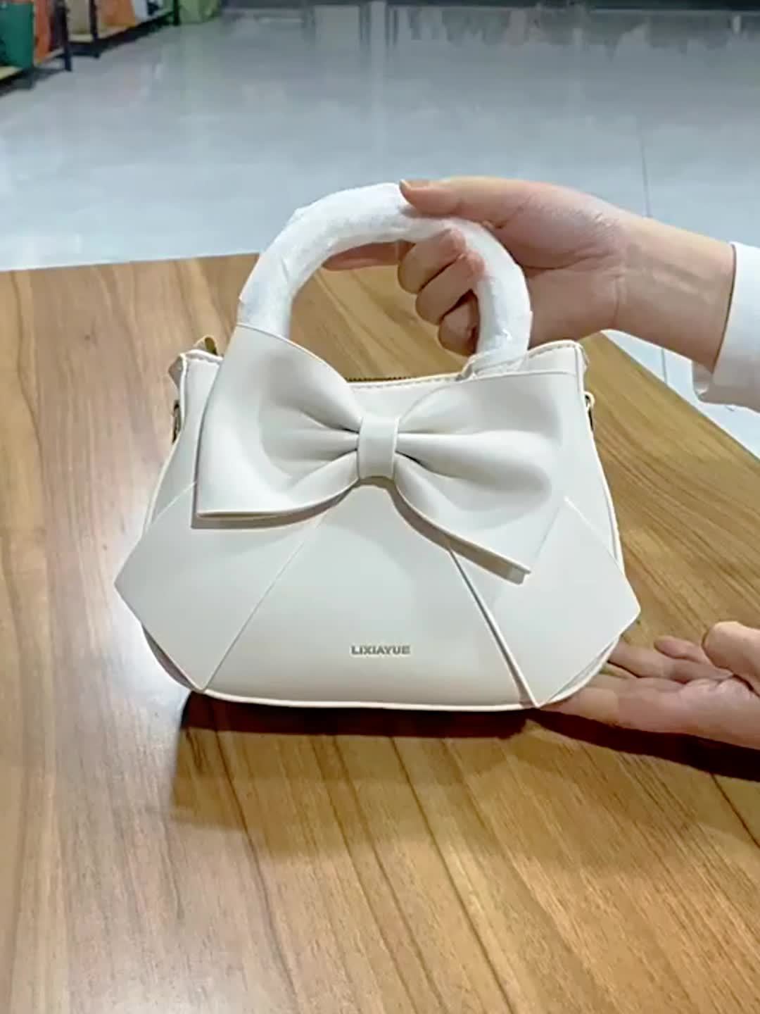2025 Popular Bow Handbag, Casual Everything, Party Dinner, Women'S Crossbody Bag