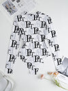 Letter Print Crew Neck Bodysuit, YOUNG Long Sleeve Mesh One Piece Bodysuit, Women's Clothing