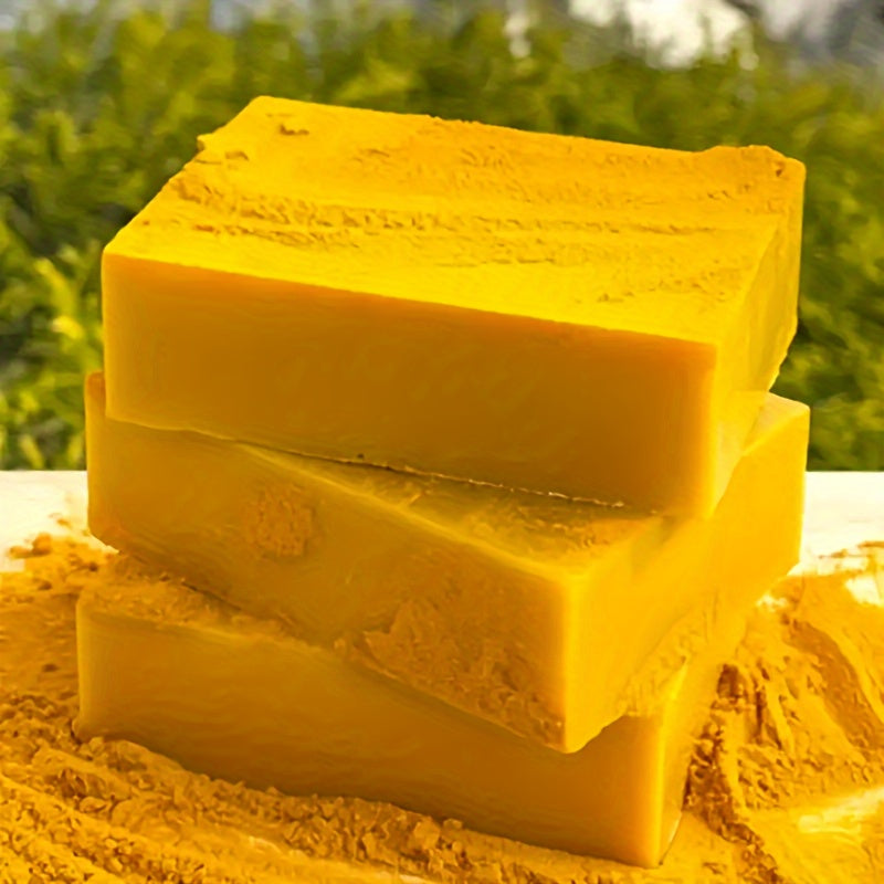 Turmeric And Kojic Acid Soap, Natural Turmeric Soap, Deep Cleansing Face And Body, Suitable for All Light Beige Types, Perfect Gift