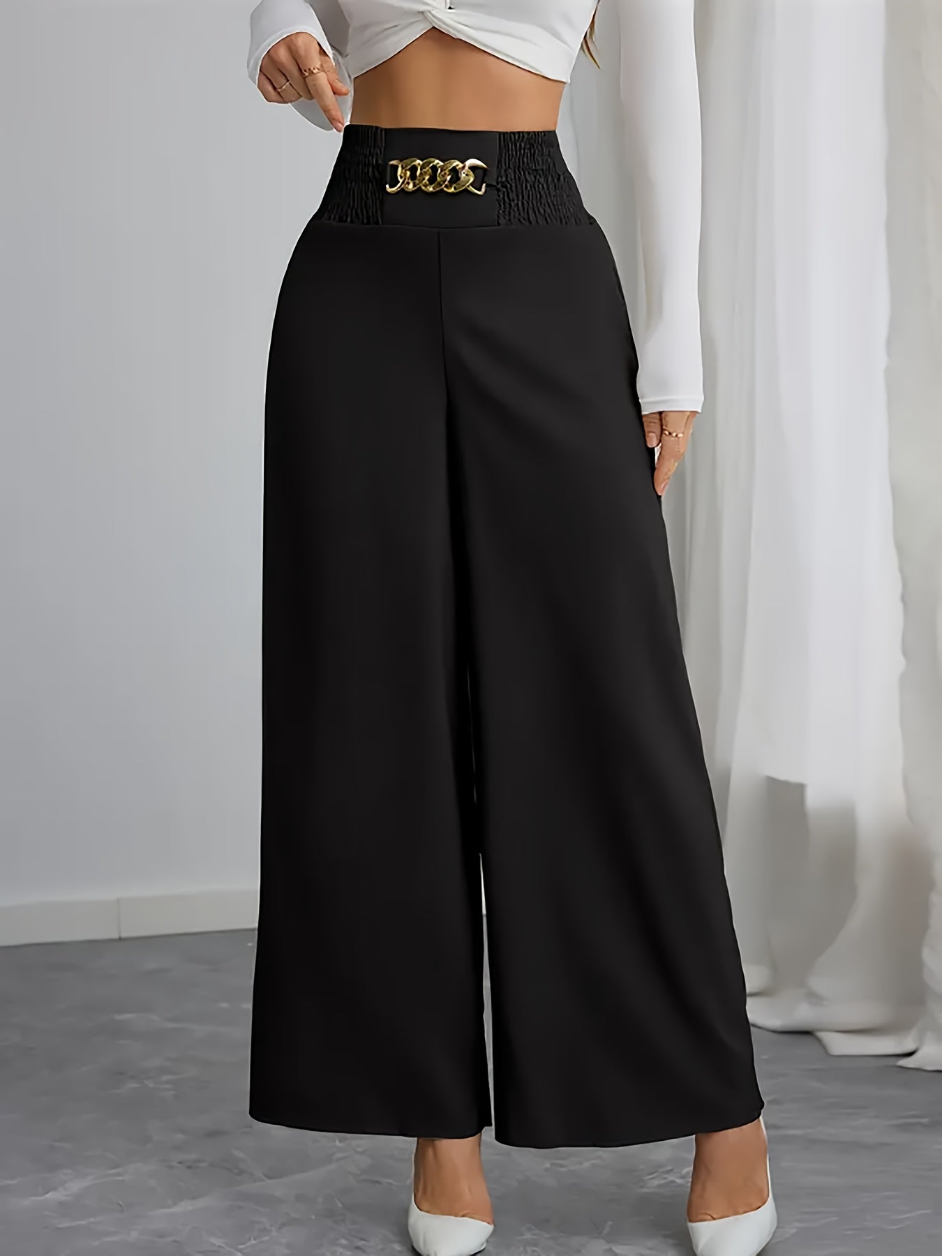 Waisted Work Pants For Women Business Casual Outfits 2025 Office Dress Pants Trousers With Pockets