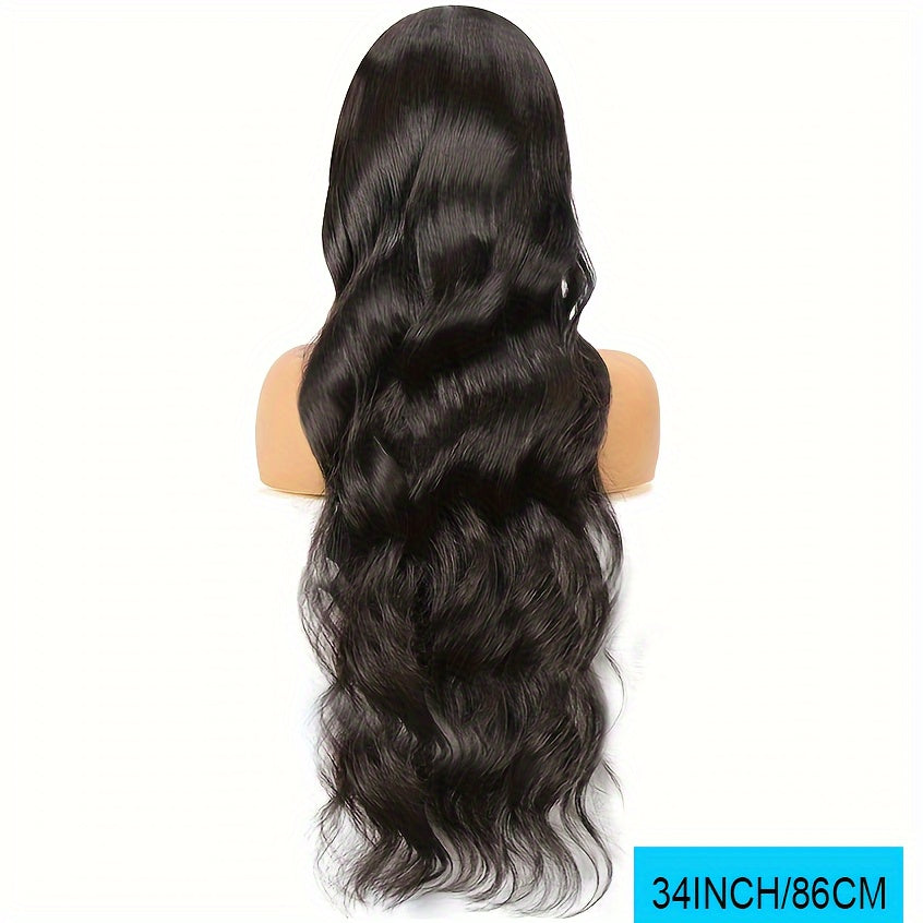 Brazilian Remy Human Hair Wig - Body Wave Lace Front Wig For Women - 250% Density - 13x4 Lace Front, BD