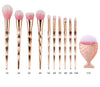 1pc Diamond Fish Makeup Brush Set Foundation Blend Power  Contour Concealer Blush Cosmetic Beauty Make Up