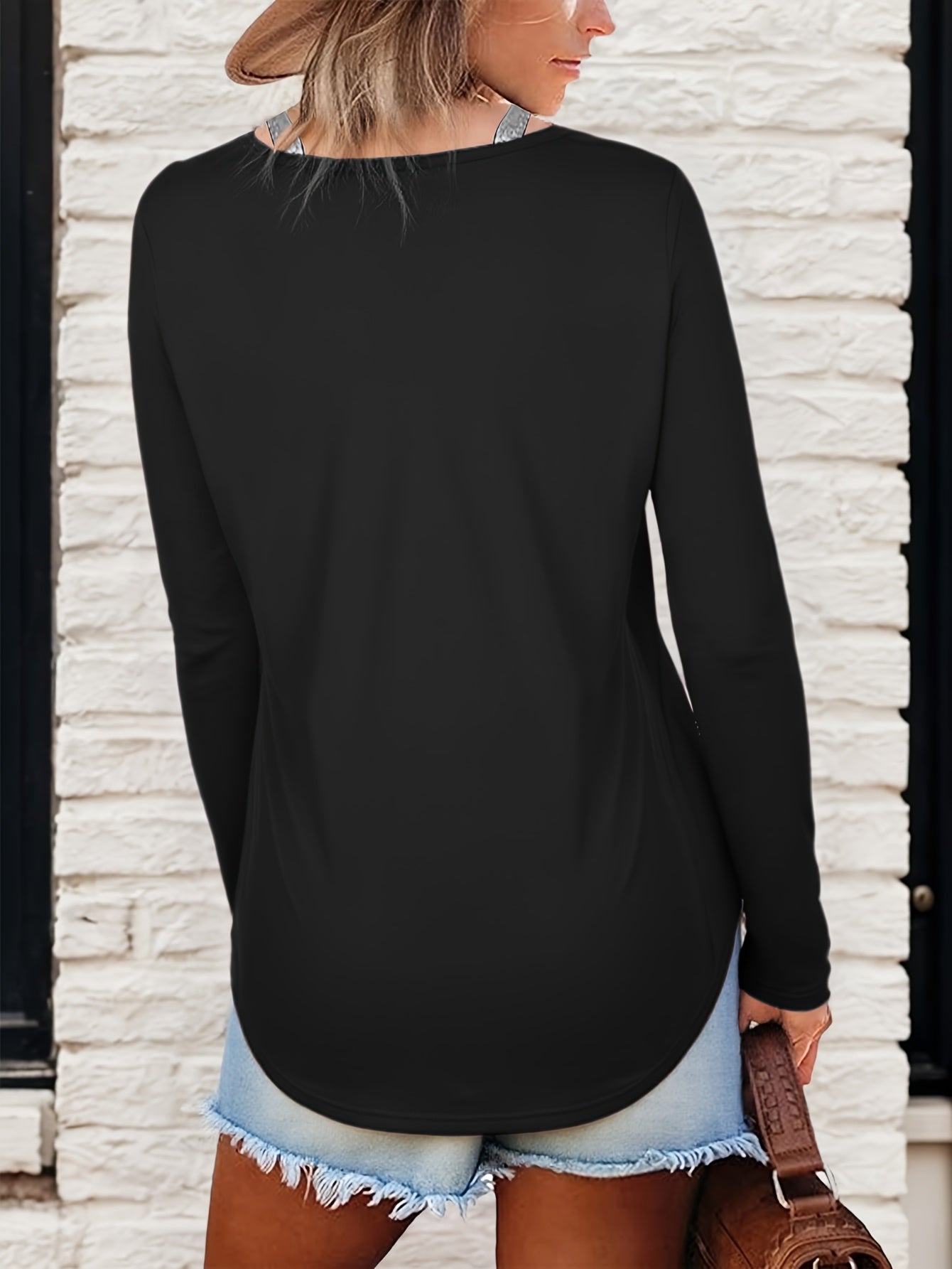 Women Autumn V-Neck Sexy Cold Shoulder Long Sleeve Tops T-Shirt Ladies Pullover Casual Blouse