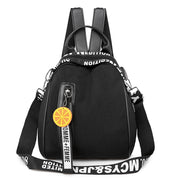 Fashion orange pendant backpack