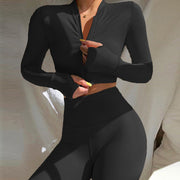 Fashion Long Sleeve Tight Suit Women