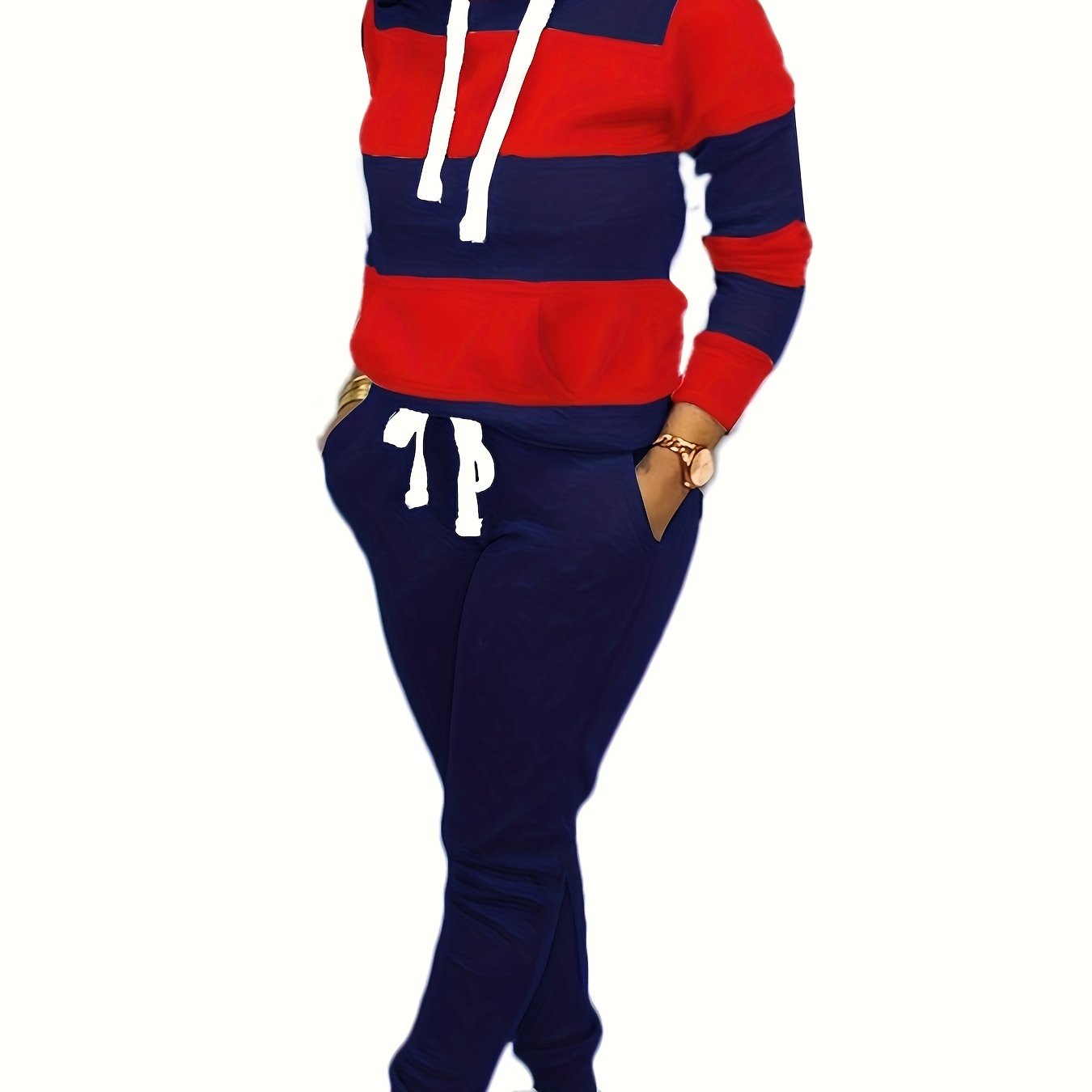 Two Piece Outfits For Women Casual Jogging Suit Set Long Sleeve Sweatshirt And Sweatpants Tracksuit Athletic Loungewear
