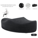 Memory Foam Buttock Pillow - Lightweight, Knit Fabric, Polyester, Oval Shape, Ideal for Post-Surgery Recovery, Office Use, and Brazilian Butt Lift Support, Hip Support Pillow | Ergonomic Design | Comfortable Fit