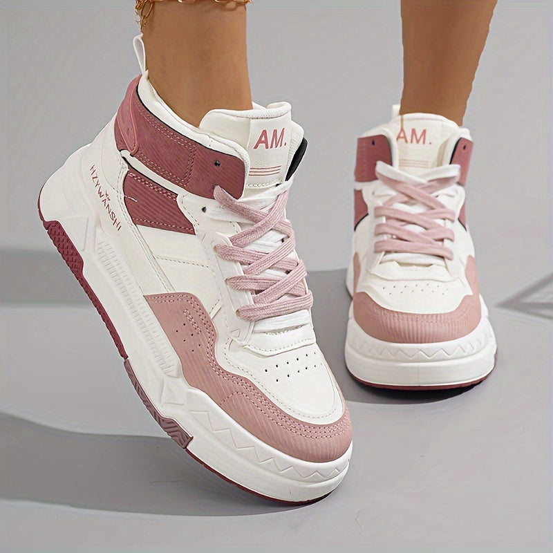 Comfortable Ankle High Top Women's Short Boots, Casual Flat Bottom Student Shoes