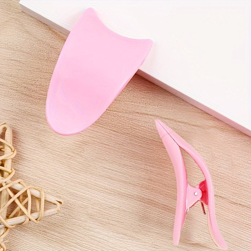 1pc Eyelash Applicator Tools With Clip Design For More Convenient Wear, False Eyelashes Eyelash Tweezers